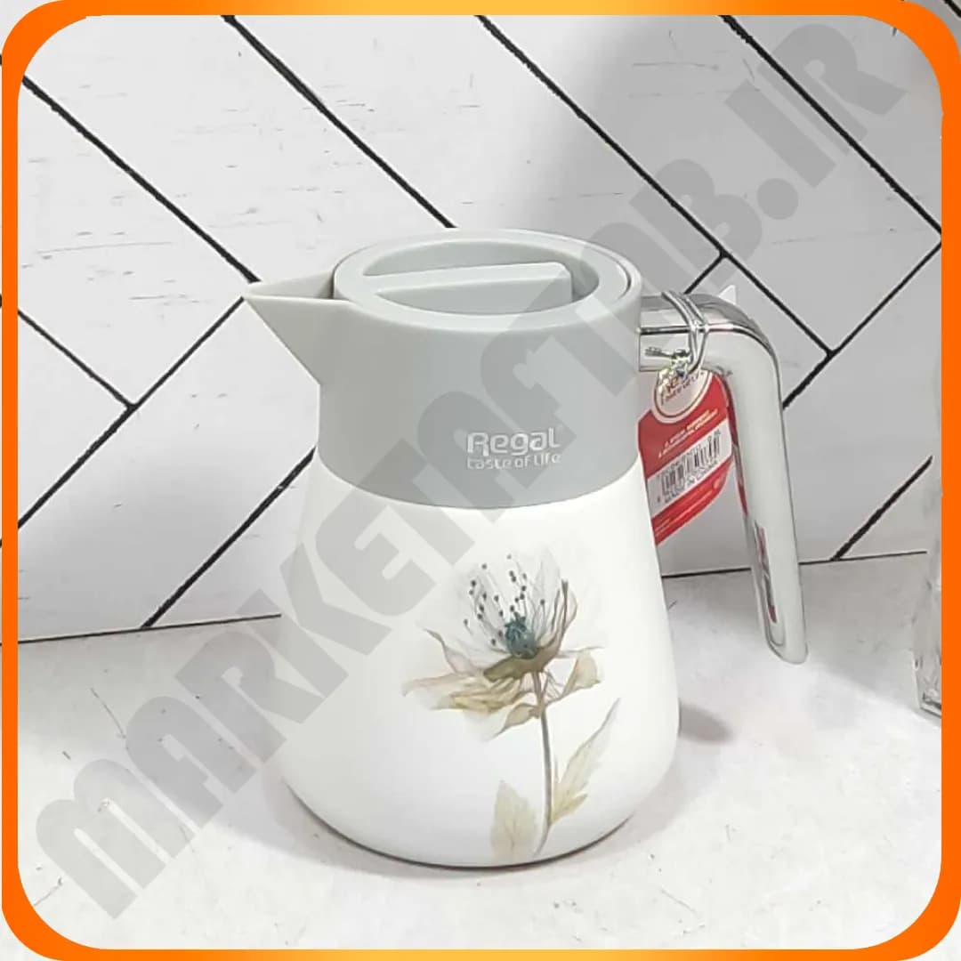 فلاکس نیم لیتر استیل طرح دار TSC-04U رگال