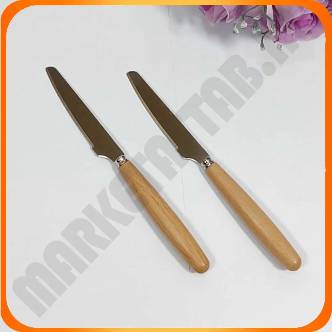 کارد میوه خوری استیل 11-47 دسته چوبی