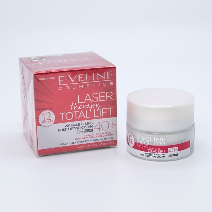 کرم لیفتینگ و ضدچروک اولاین توتال لیفت لیزر Eveline Laser Therapy 40 حجم 50 میلی لیتر — تصویر ۳