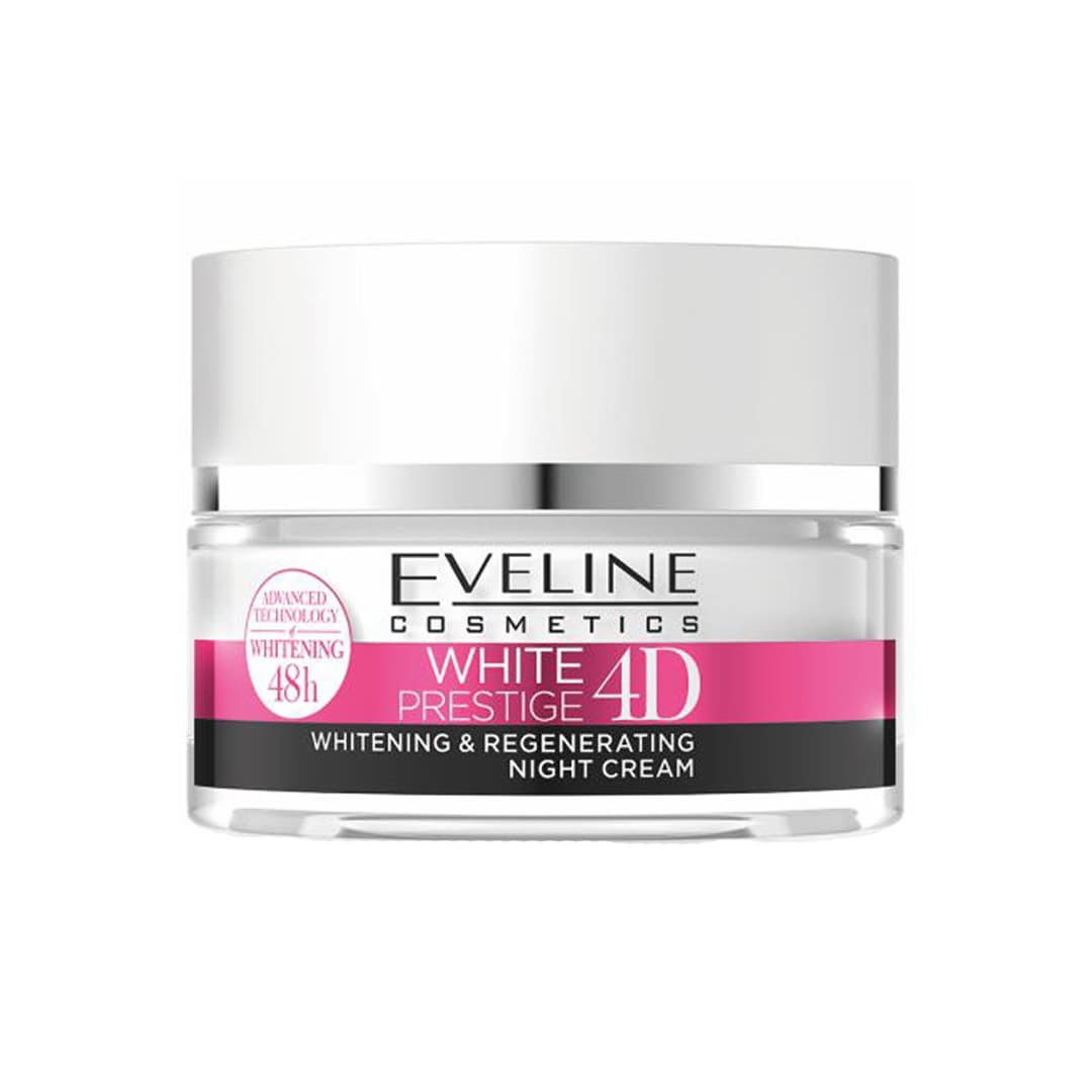 کرم روز روشن کننده وایت پرستیژ اولاین Eveline White Prestige 4D