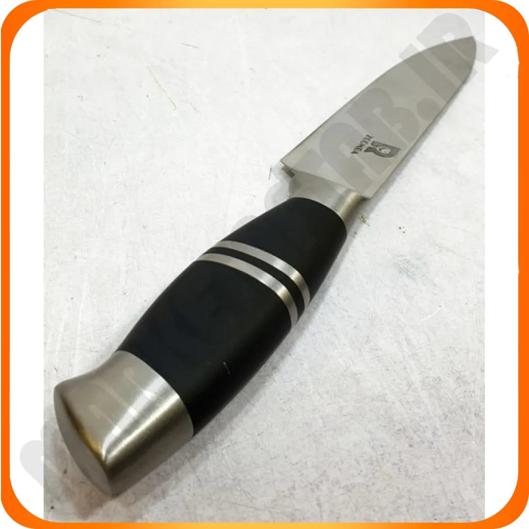 سرویس 9 پارچه کارد و ساطور دسته مشکی ZB-091 زومبا — تصویر ۳