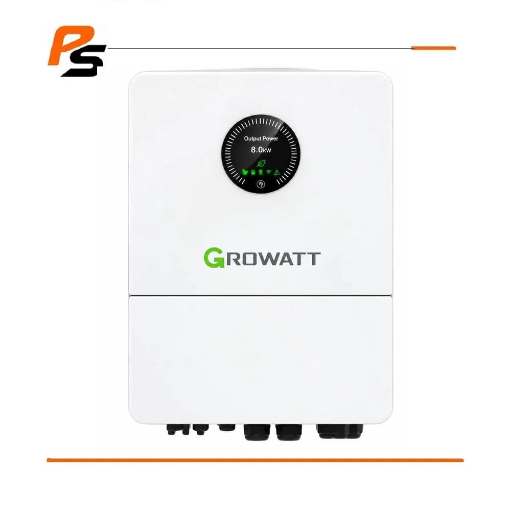 اینورتر خورشیدی هیبریدی گرووات (GROWATT) 15 کیلووات سه فاز مدل WIT ۱۵K-HU
