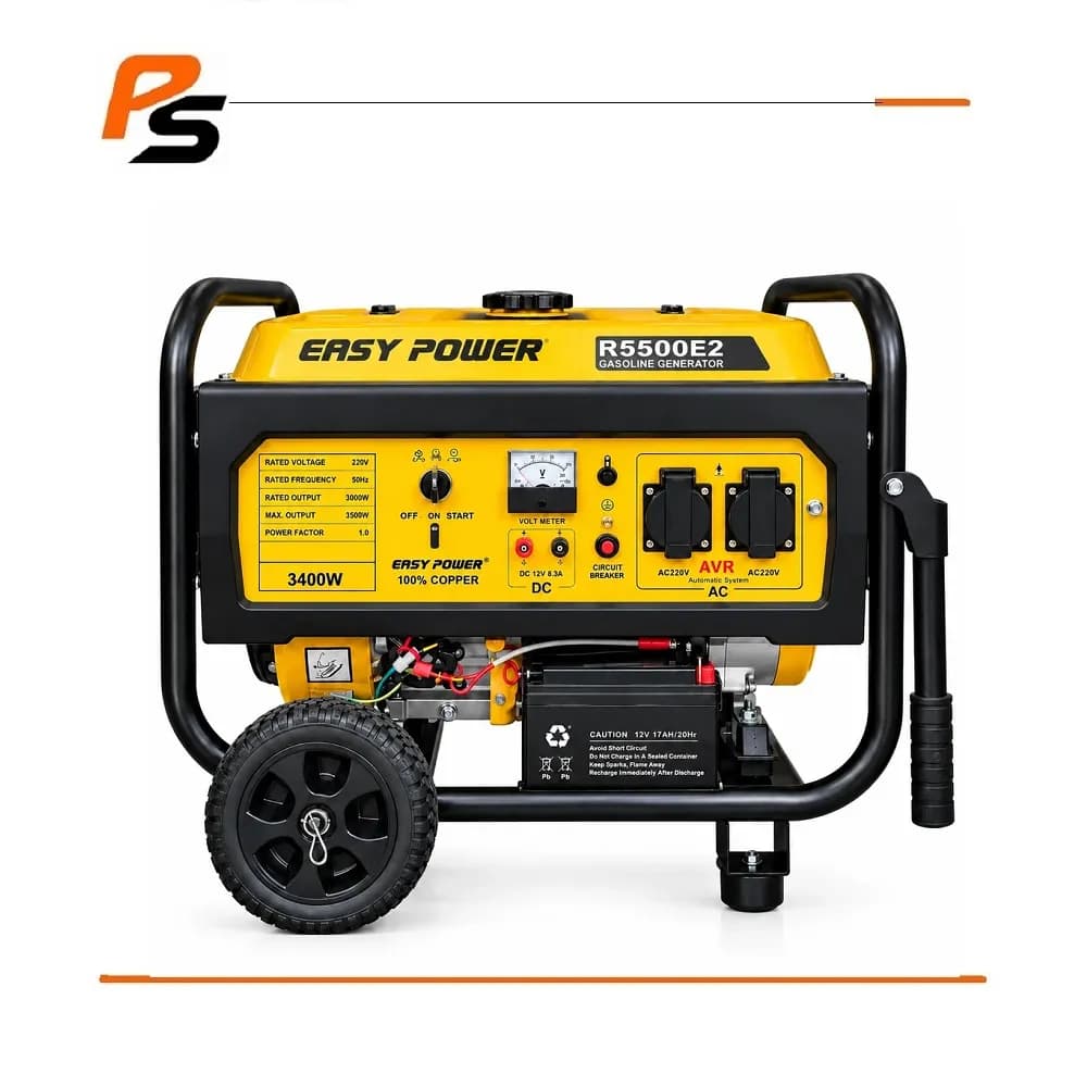 موتور برق بنزینی ایزی پاور (EASY POWER) 3 کیلووات مدل R5500E2 — تصویر ۲