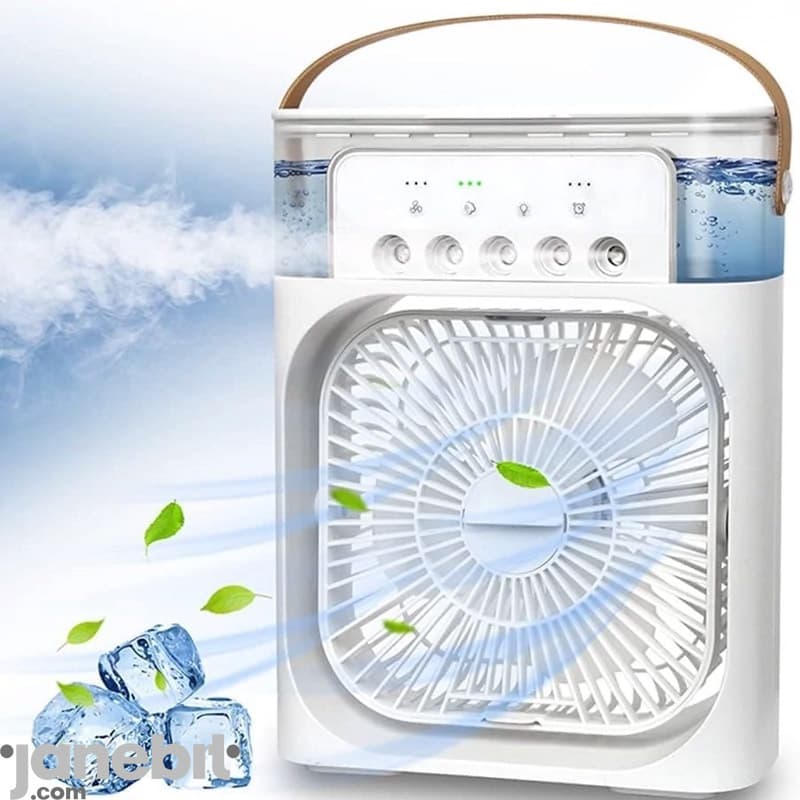 پنکه رومیزی مه پاش AIR COOLER FAN مدل: ZL898 — تصویر ۴