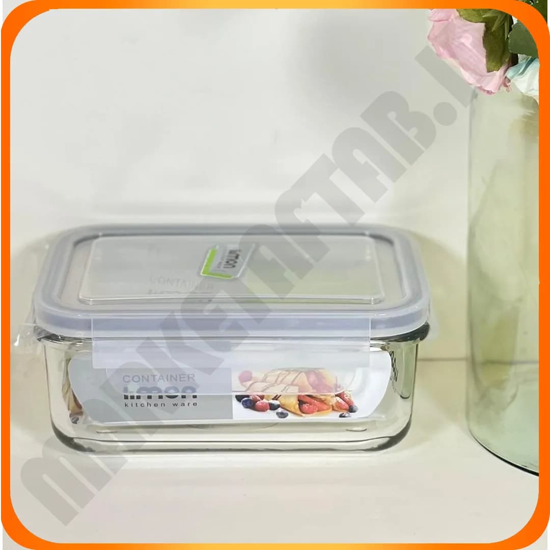 203435 ظرف شیشه ای 950 میلی لیمون