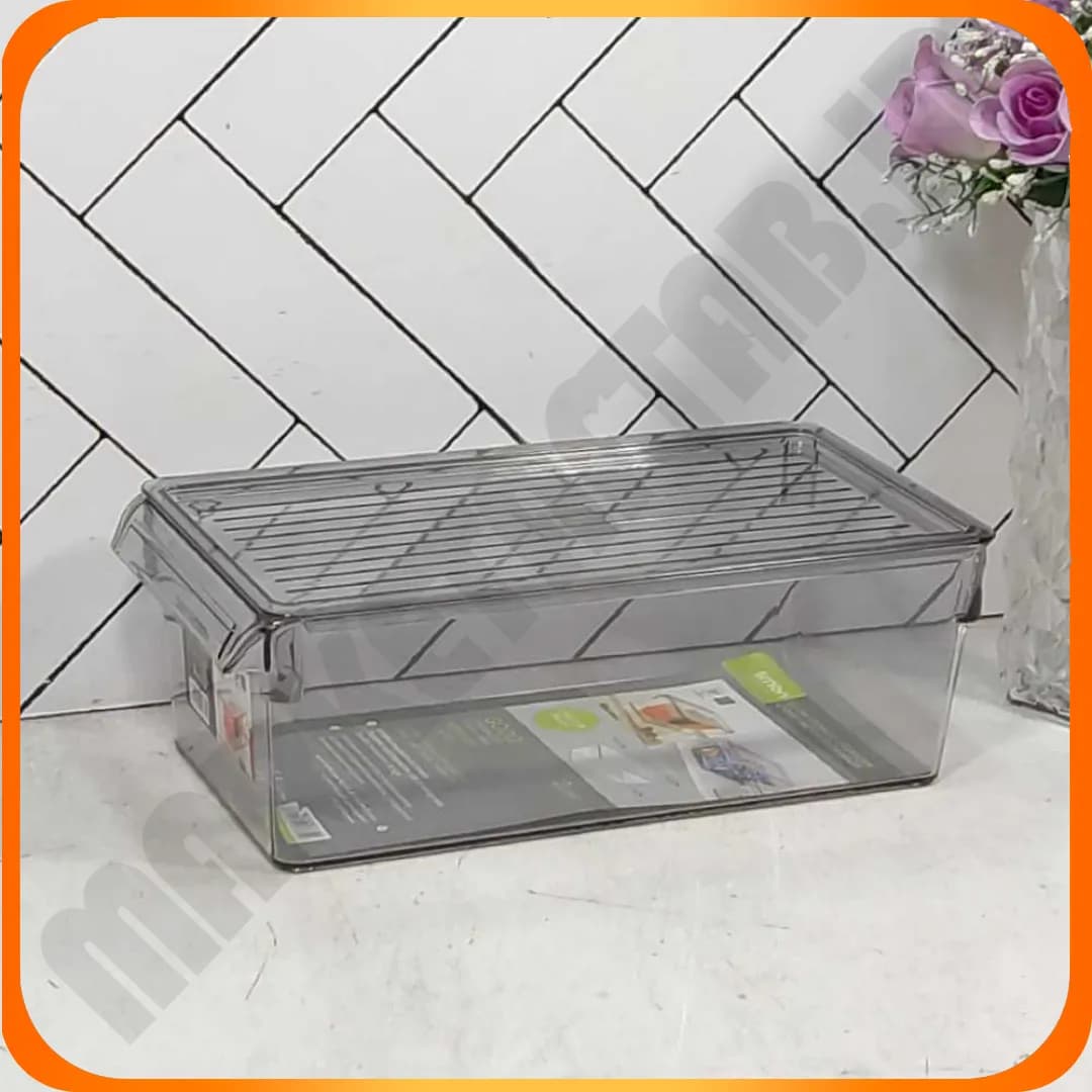 نظم دهنده نشکن دربدار 3 لیتری (دودی) 215226لیمون