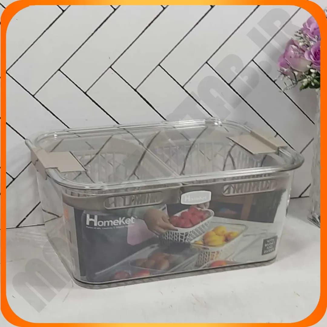 3905 باکس میوه وسبزیجات نیکا بزرگ موکا هوم کت