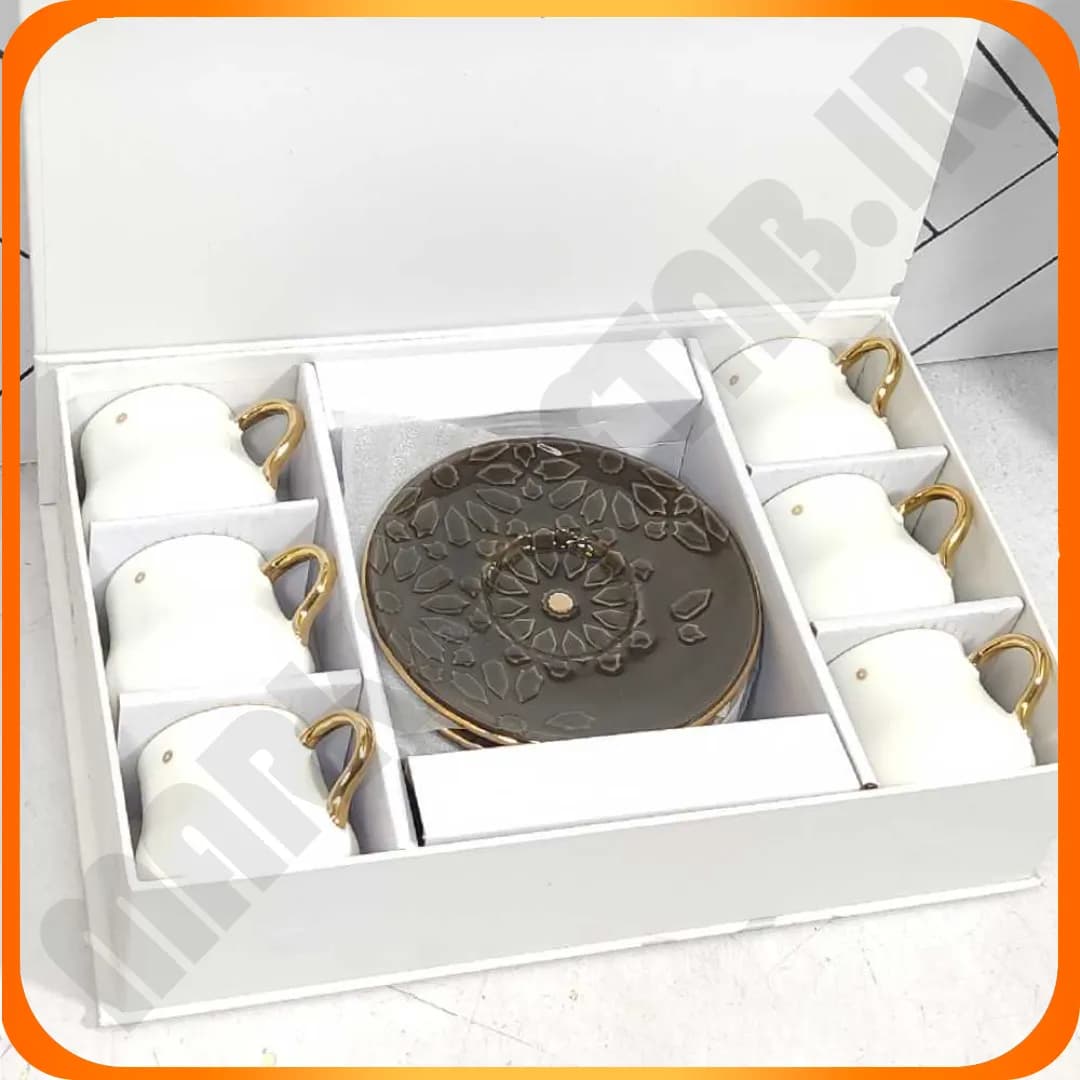 کپ قهوه خوری طرح ترک 1346 مشکی