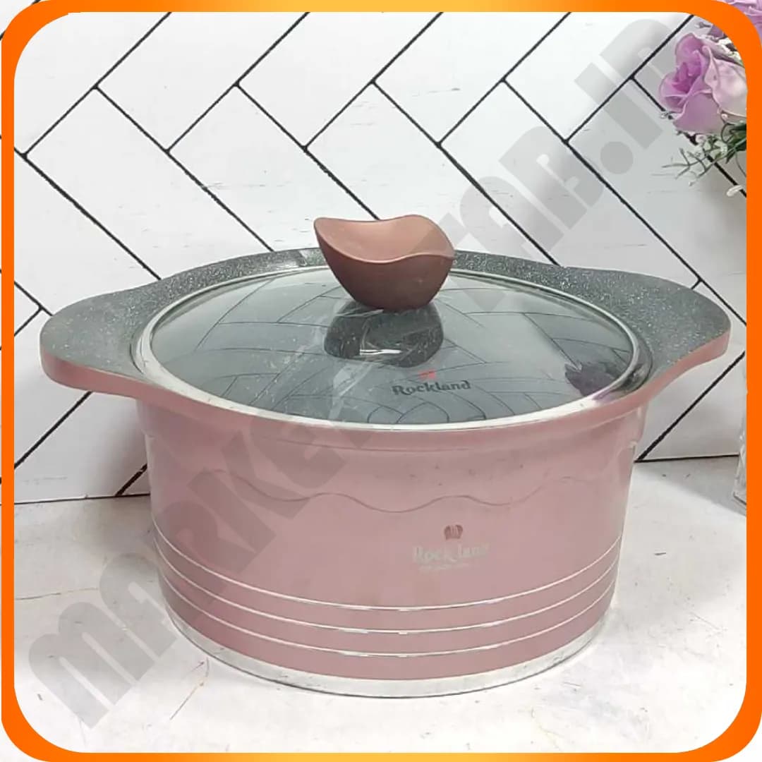 قابلمه سایز 24 کره ای صورتی راکلند