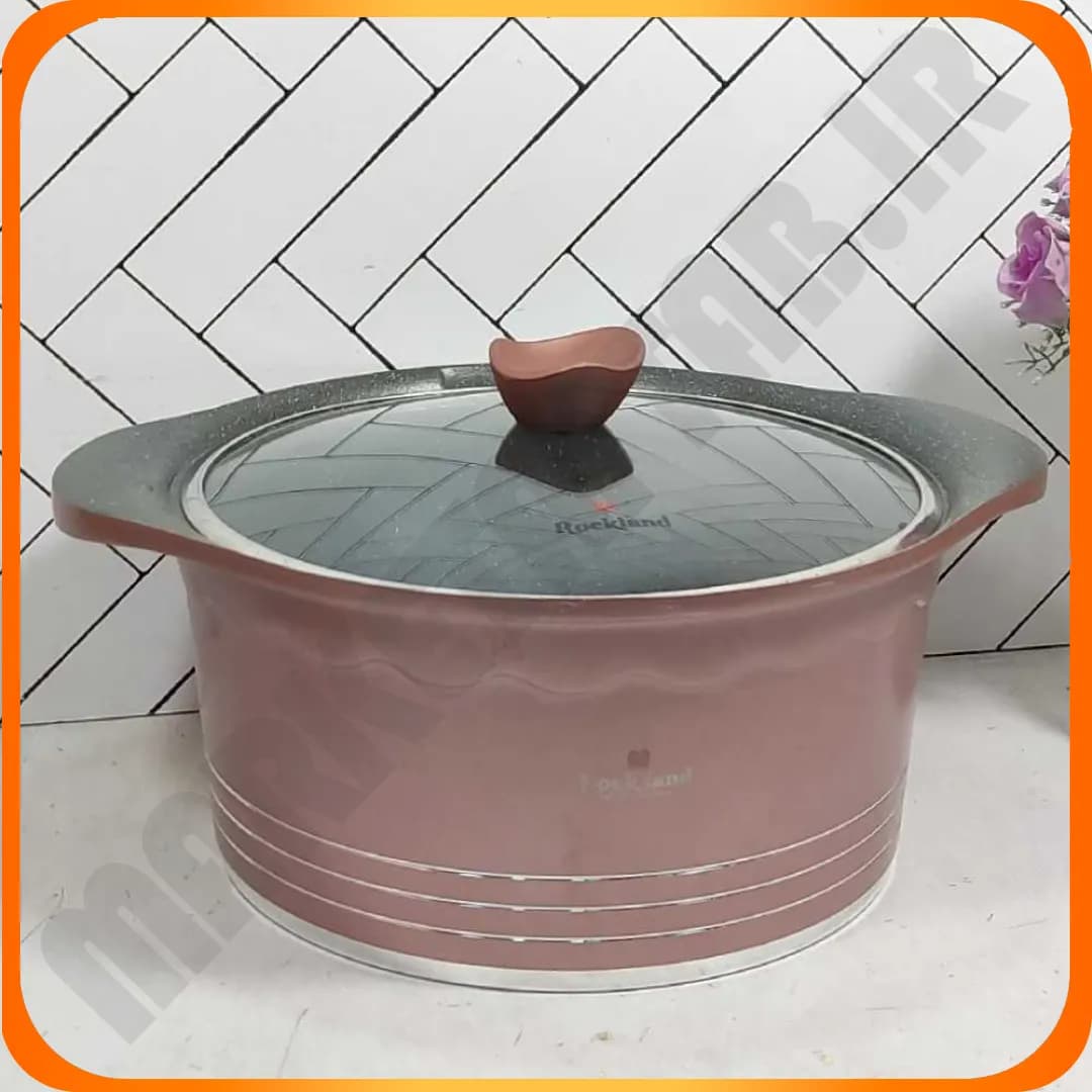 قابلمه سایز 32 کره ای صورتی راکلند