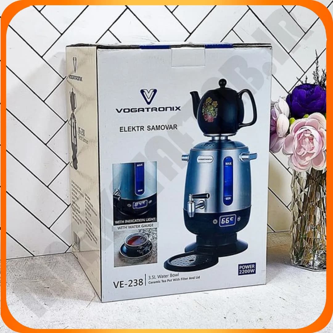 سماور برقی با مخزن 3/5 لیتر ve-238 ووگاتی