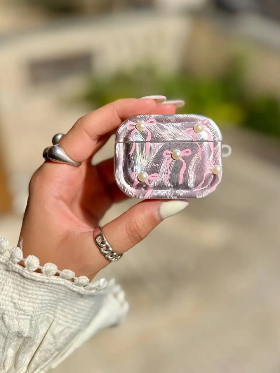 کاور ایرپاد Pink Ribbon (کدa0249) — تصویر ۳