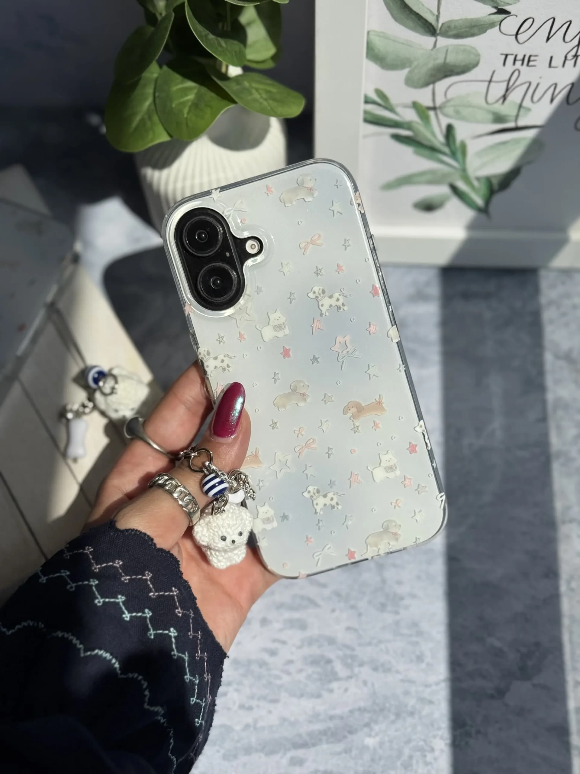 قاب Puppy Star با آویز (کدC2060) — تصویر ۴