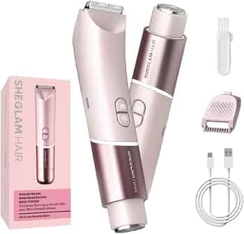شیور 2 کاره دو سر شی گلام مدل Smooth Moves با چراغ LED ( ضمانت اصالت) — تصویر ۷