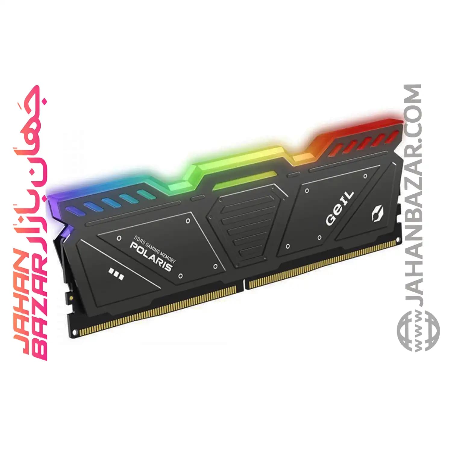 رم دسکتاپ جیل تک کاناله CL42 مدل DDR5 5200 MHz GEIL POLARIS ظرفیت 16GB — تصویر ۴