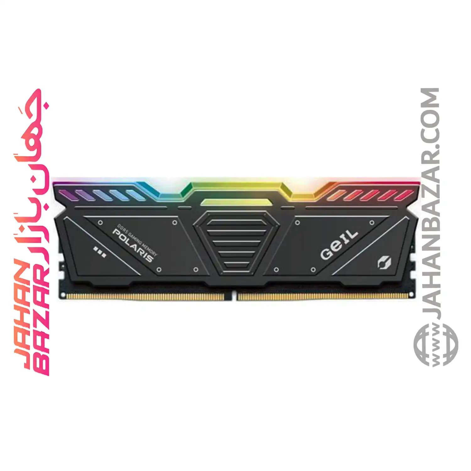 رم دسکتاپ جیل تک کاناله CL42 مدل DDR5 5200 MHz GEIL POLARIS ظرفیت 16GB
