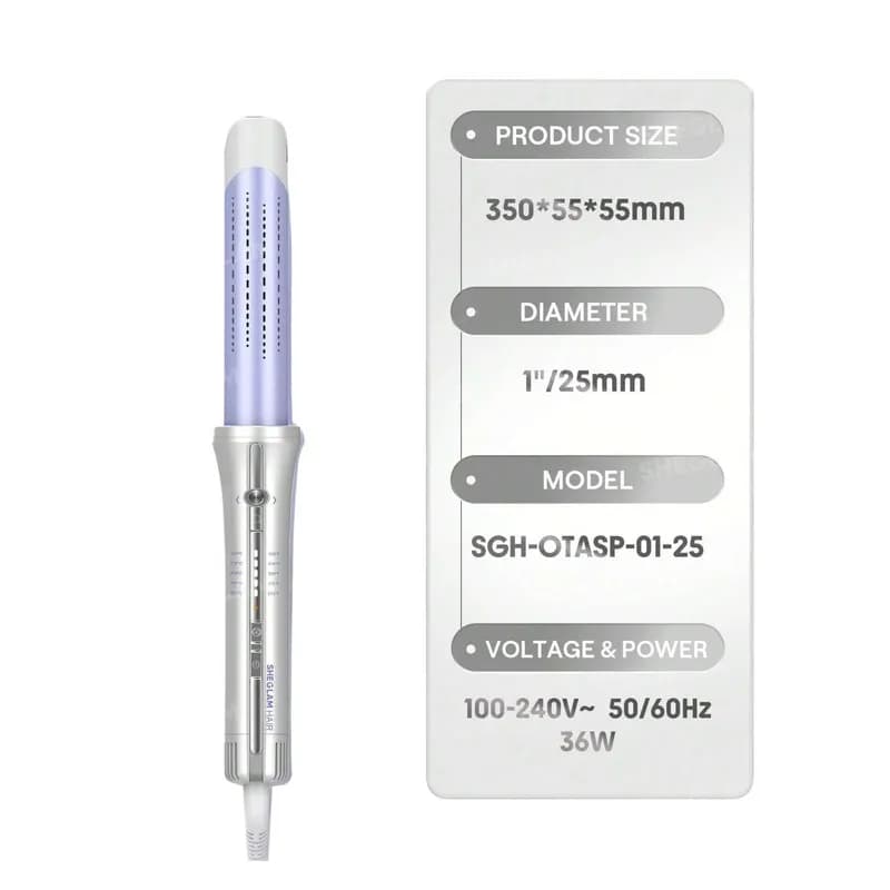 فر کننده و حالت دهنده مو شیگلم مدل Airflow Styler Pro-25mm چرخشی — تصویر ۴