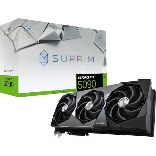 کارت گرافیک ام اس آی مدل GeForce RTX 5090 Suprim soc 32G ظرفیت 32 گیگابایت