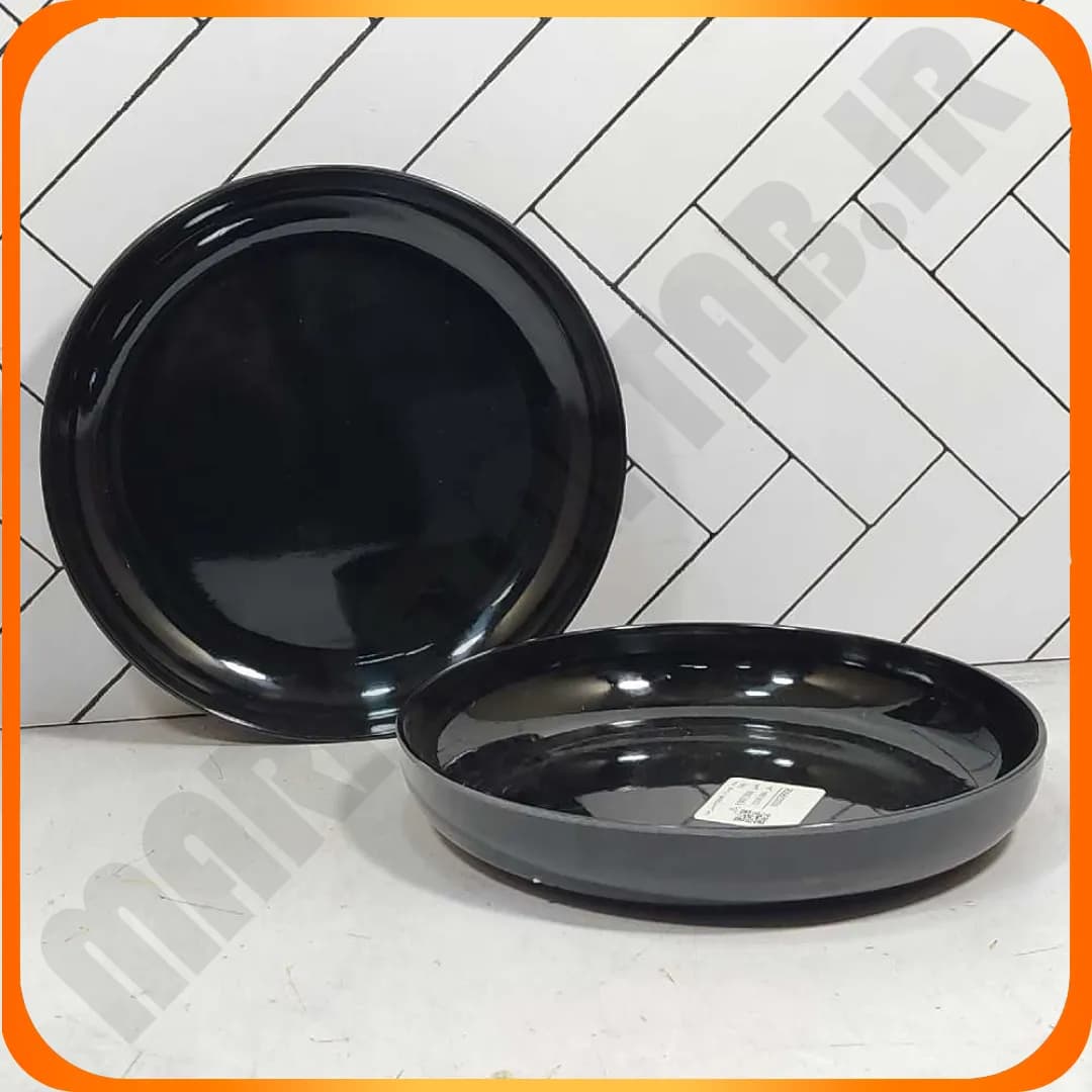 بشقاب لومینارک P29040 مشکی مهروز