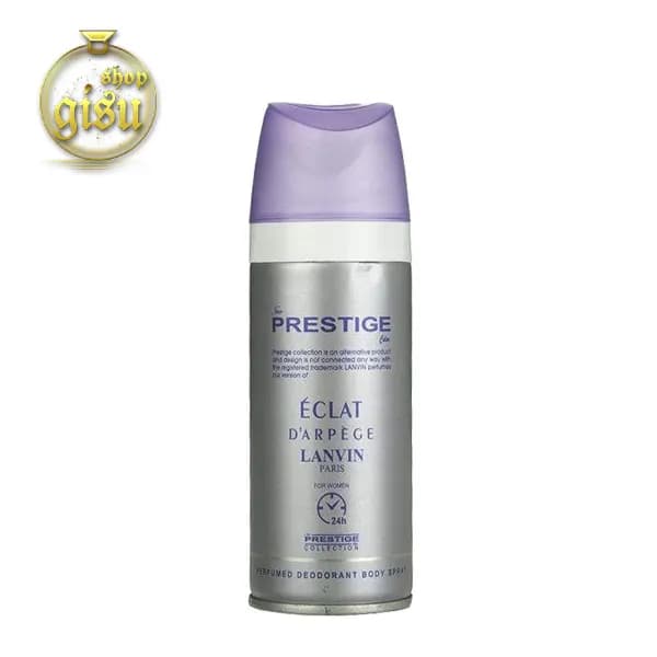 اسپری بدن زنانه اکلت پرستیژ (prestige) – حجم ۱۵۰میلی لیتر