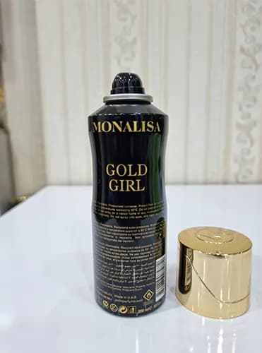 اسپری بدن زنانه مونالیزا گودگرل (monalisa) – حجم 200 میل — تصویر ۲