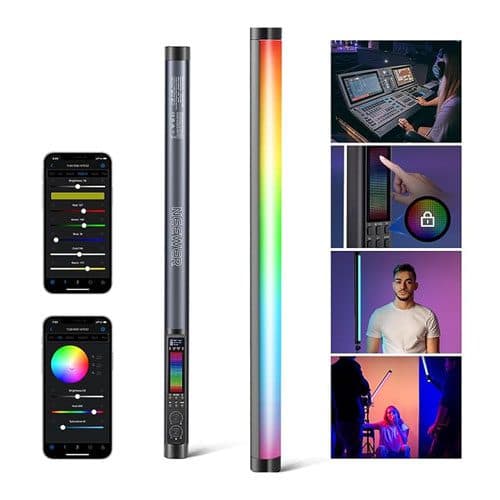 باتوم لایت نیوور Neewer TL60 RGB Tube Light — تصویر ۳