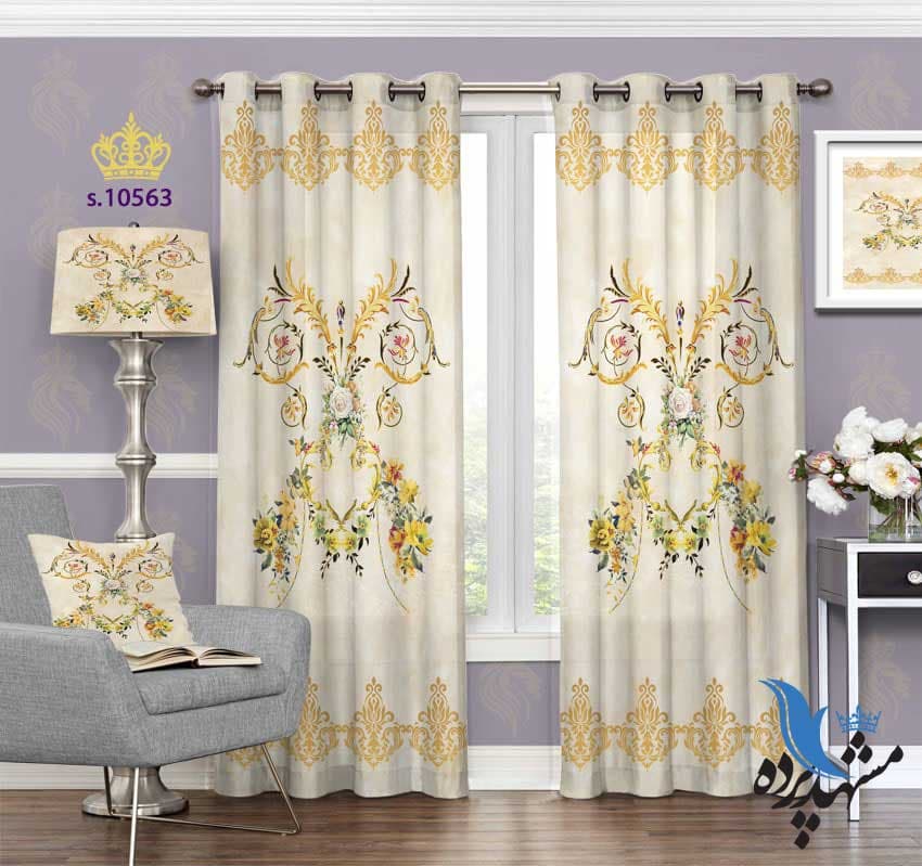 پرده پانچ طرح فانتزی S10563