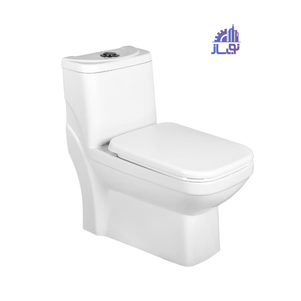 توالت فرنگی یک تکه مروارید مدل یاریس ۶۷