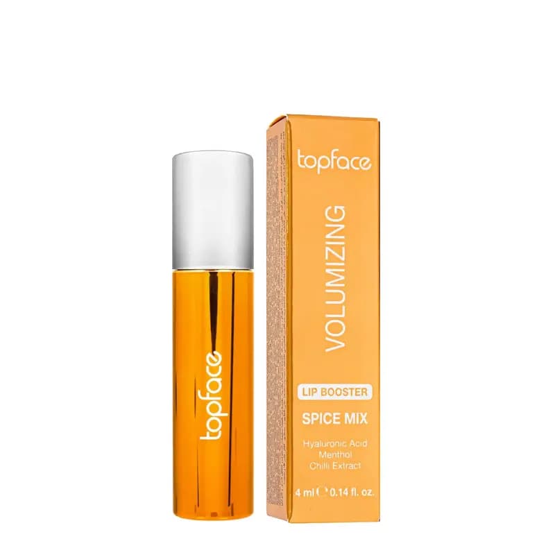 برق لب مایع تاپ فیس سری Lip Booster مدل Spice Mix حجم دهنده لب حجم 4 میلی‌لیتر — تصویر ۶