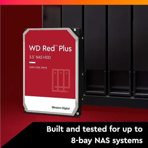 هارد اینترنال سرور وسترن دیجیتال مدل WD Red Plus NAS ظرفیت 8 ترابایت — تصویر ۶