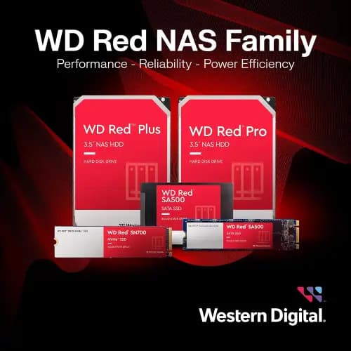 هارد اینترنال سرور وسترن دیجیتال مدل WD Red Plus NAS ظرفیت 8 ترابایت — تصویر ۵