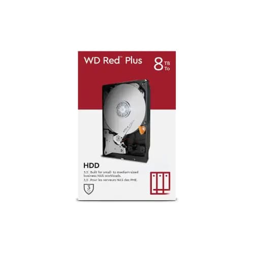 هارد اینترنال سرور وسترن دیجیتال مدل WD Red Plus NAS ظرفیت 8 ترابایت — تصویر ۳