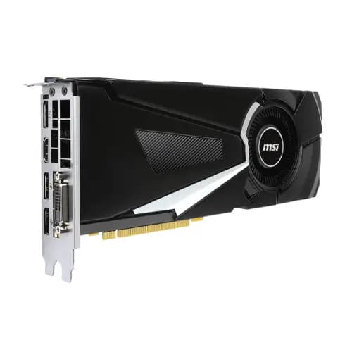 کارت گرافیک استوک ام اس آی مدل MSI GeForce GTX 1080 AERO 8GB OC ظرفیت 8 گیگابایت — تصویر ۳