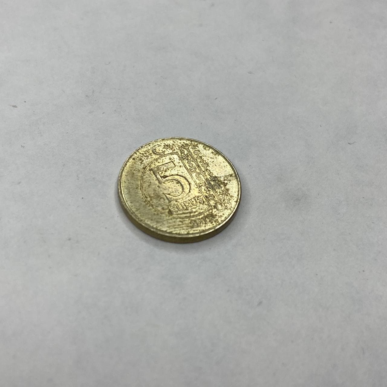 سکه ۵ لیر ترکیه
