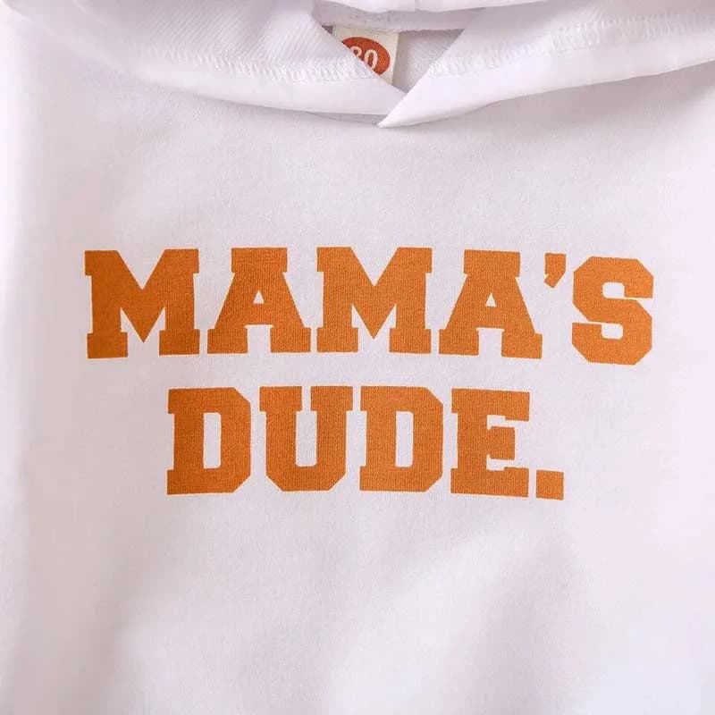 هودی شلوار بچگانه طرح Mamas Dude — تصویر ۵