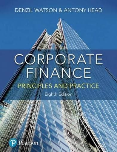 کتاب Corporate Finance: Principles and Practice (مالی شرکتی: اصول و کاربردها) نسخه انگلیسی PDF | دنزیل واتسون و آنتونی هد