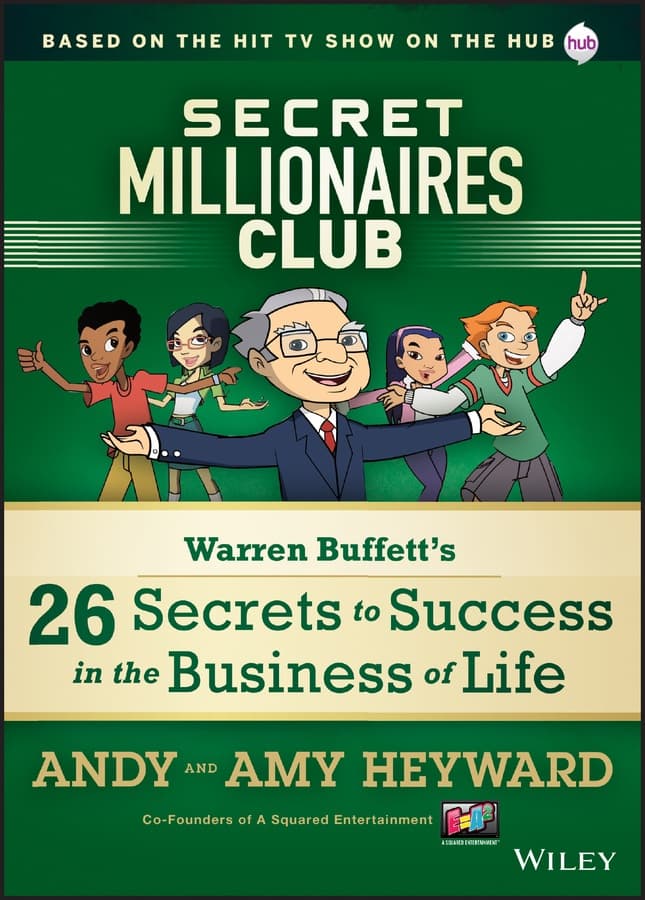 کتاب Secret Millionaires Club: Warren Buffett’s 26 Secrets to Success (باشگاه میلیونرهای مخفی: ۲۶ راز موفقیت وارن بافت) نسخه انگلیسی PDF | اندی هیوارد