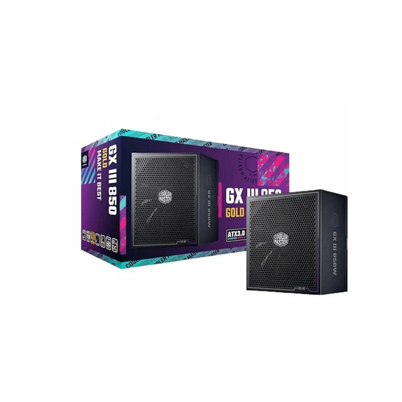 منبع تغذیه کامپیوتر کولر مستر مدل GX III GOLD 850 — تصویر ۳