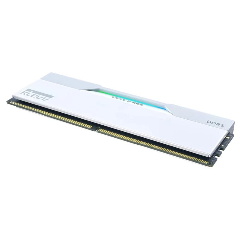 رم دسکتاپ DDR5 دو کاناله 6000 مگاهرتز CL30 کلو مدل CRAS V Whiteظرفیت 48 گیگابایت — تصویر ۴