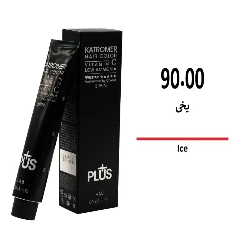 رنگ مو کاترومر 90.00 یخی — تصویر ۳