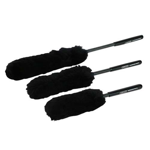 کیت سه عددی فرچه مایکروفایبر مخصوص رینگ خودرو سورین بو مدل Surainbow Wheel Woolies 3pcs Kit t727