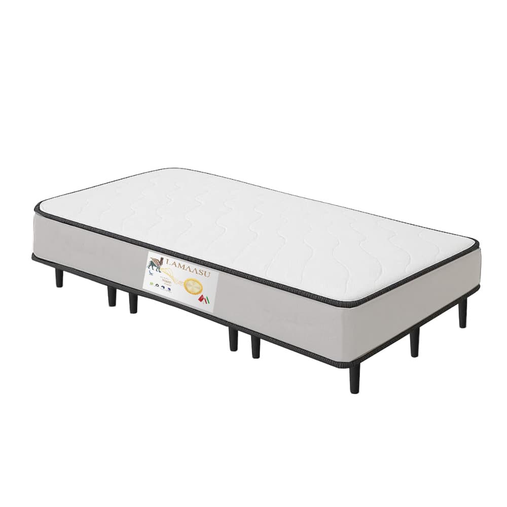 تشک پایه دار طبی فنری لاماسو ( بدون نیاز به تخت خواب) یک نفره مدل آرامیس سایز 90*200