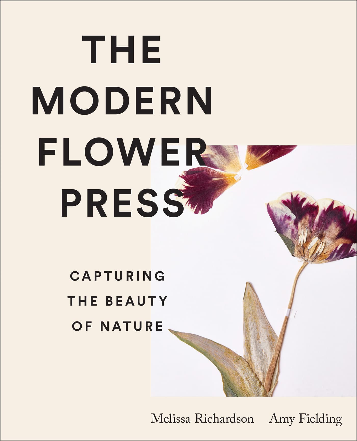 کتاب The Modern Flower Press (پرس گل مدرن) نسخه انگلیسی PDF | ایمی فیلدینگ