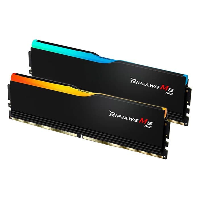 رم دسکتاپ DDR5 دوکاناله 6400 مگاهرتز CL36 جی اسکیل مدل RIPJAWS M5 RGB Black ظرفیت 32 گیگابایت — تصویر ۹