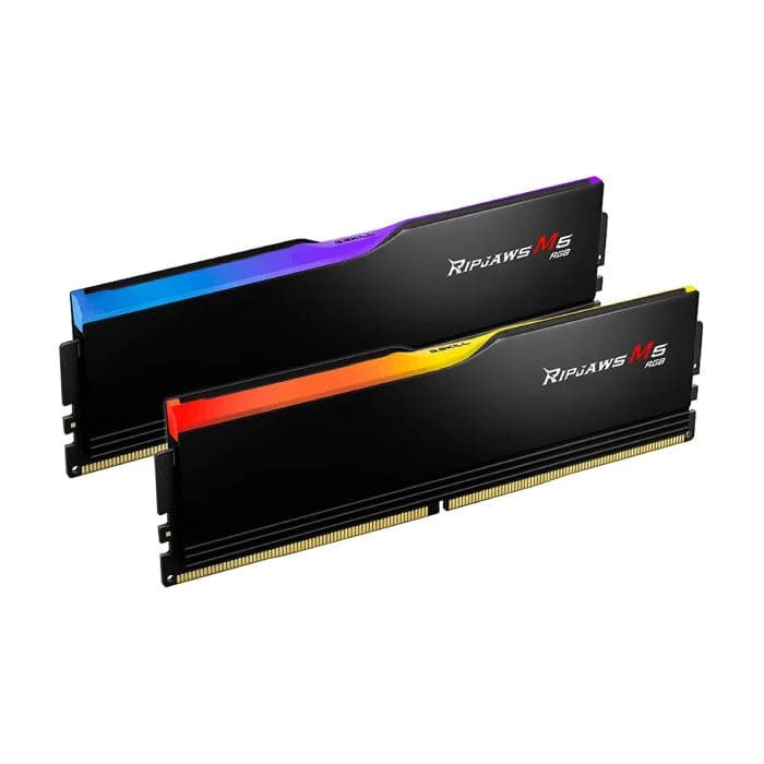رم دسکتاپ DDR5 دوکاناله 6400 مگاهرتز CL36 جی اسکیل مدل RIPJAWS M5 RGB Black ظرفیت 32 گیگابایت — تصویر ۸