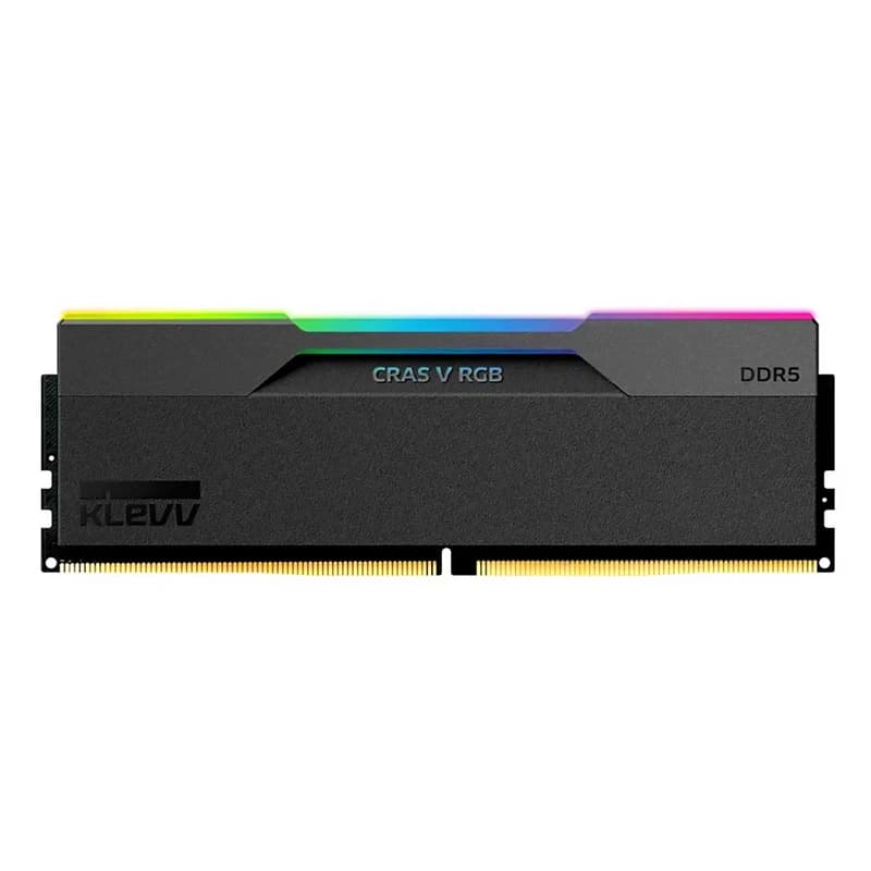 رم دسکتاپ DDR5 دو کاناله 6400 مگاهرتز CL32 کلو مدل CRAS V RGB ظرفیت 32 گیگابایت — تصویر ۴