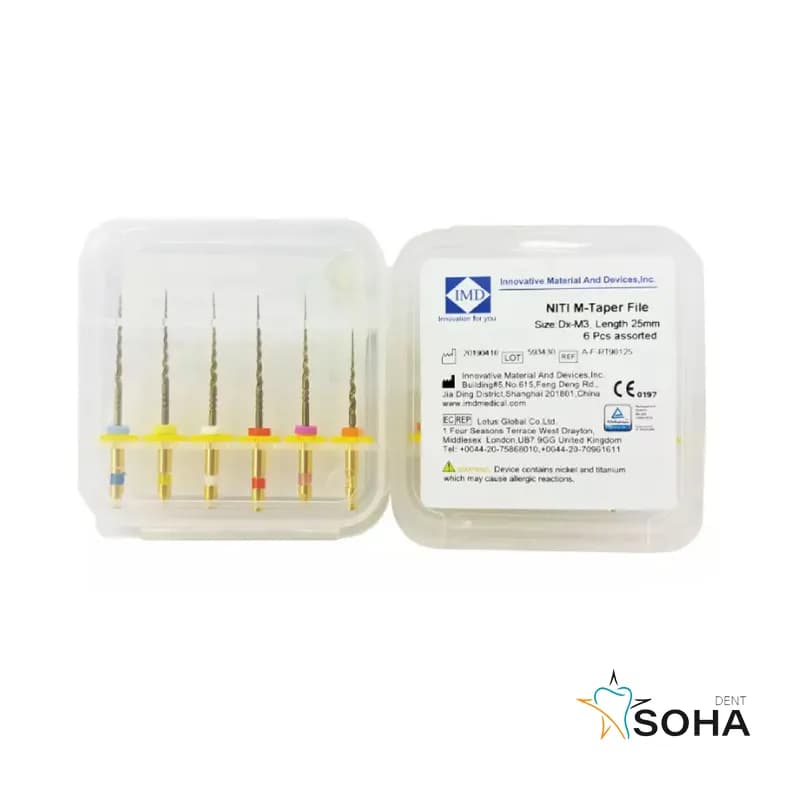فایل روتاری ۲۵ میلیمتری IMD MTaper