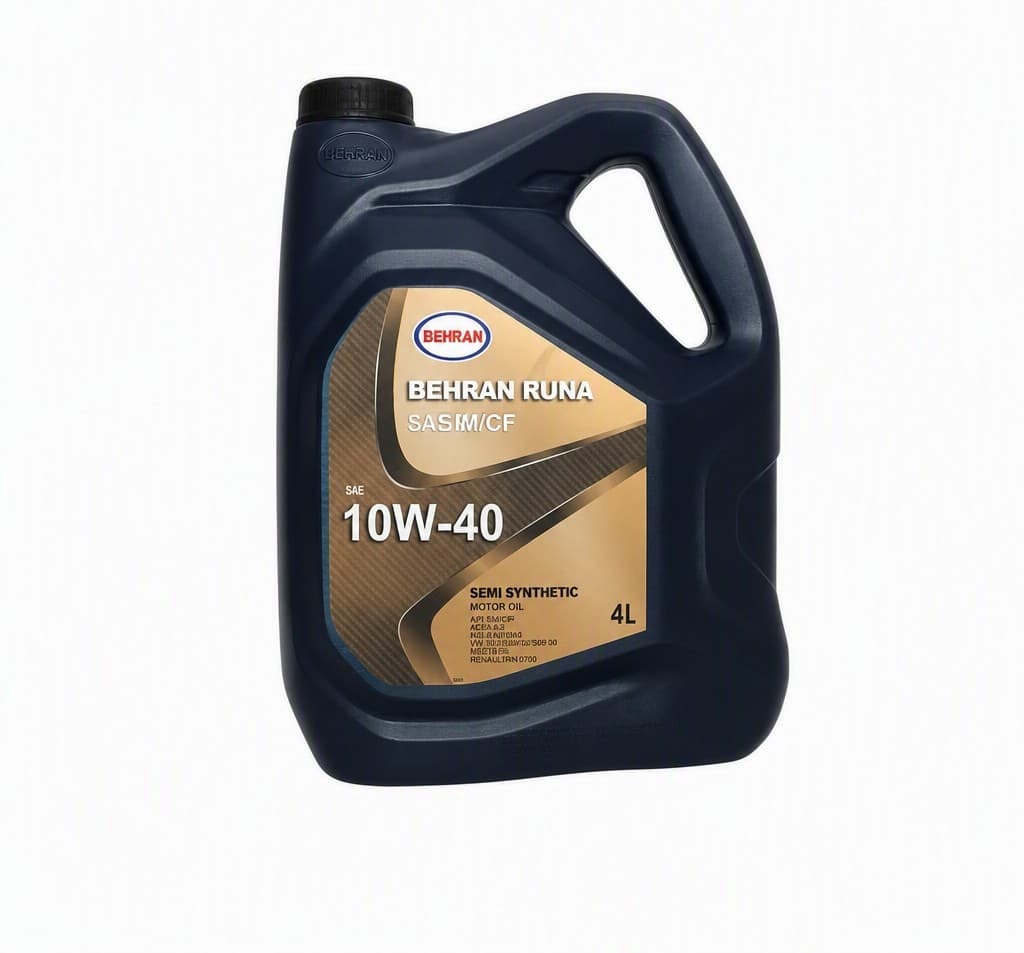 روغن موتور بهران رانا 10W-40 SM / CF نیمه سینتتیک چهار لیتری بهران