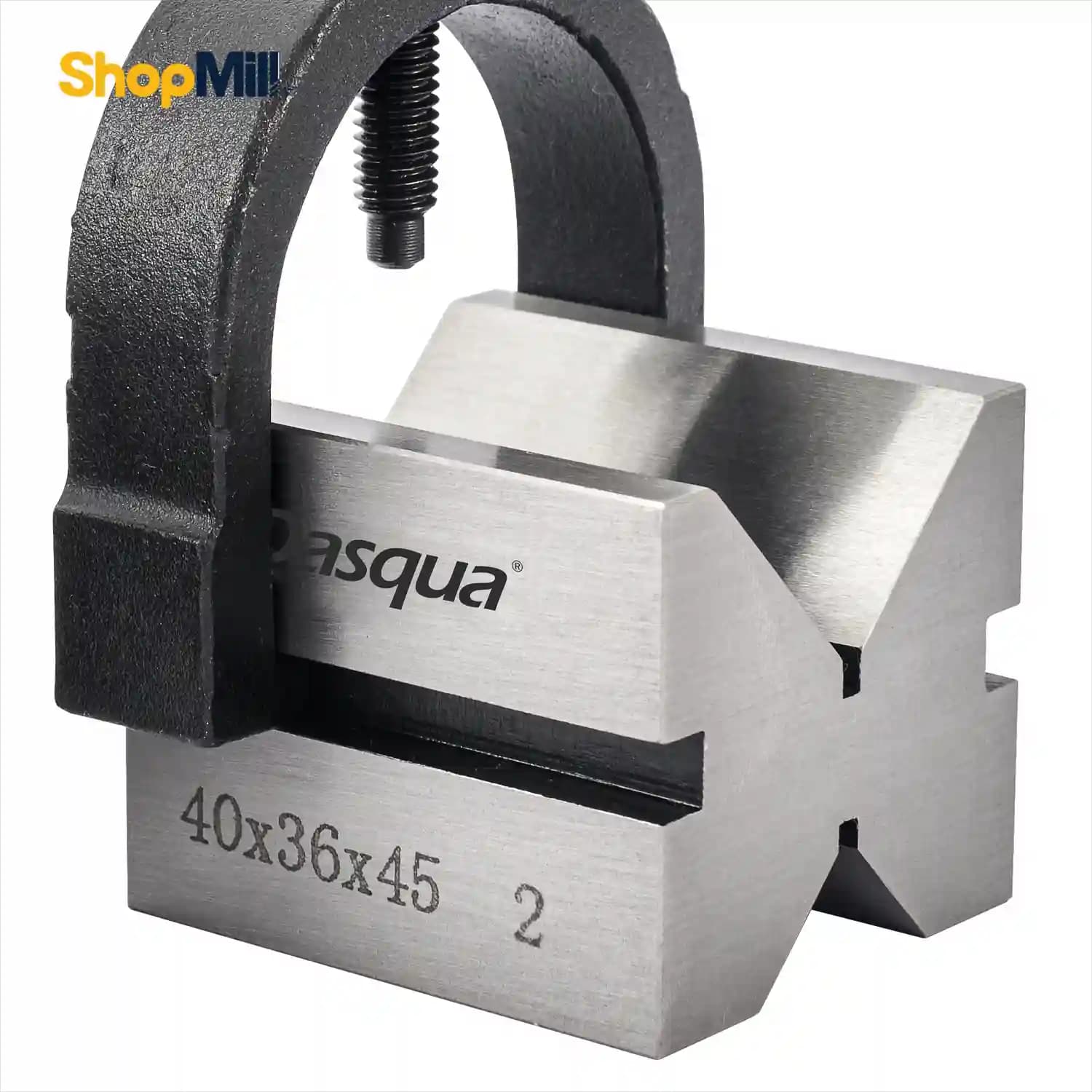 وی بلوک كلمپ دار فولادی جفت 32-6 میلی متر داسکوا (Dasqua) مدل 0010-8101 — تصویر ۳