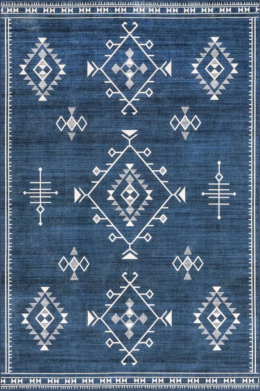 فرشینه وینتیج طرح عشایری کد 35 — تصویر ۳